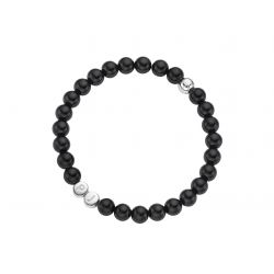 Namensarmband Classic Sterlingsilber Black Onyx