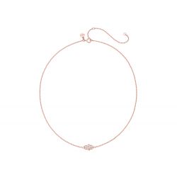 Halskette Hamsa Sparkle / 18 Karat Roségold mit Brillanten
