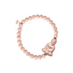 Armband Buddha Sterlingsilber roségoldplattiert