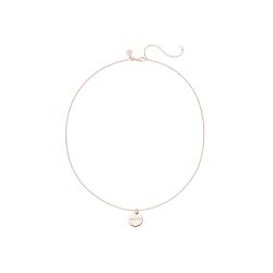 Halskette Short mit Gravur Sterlingsilber roségoldplattiert