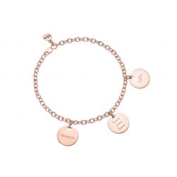 Armband mit Gravur roségoldplattiert  Classic 2 