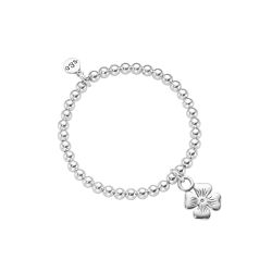 Kinder Armband Glücksklee Sterlingsilber
